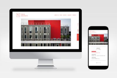 建築事務所「TOKYO ARCHITECTS」のデモサイトを制作しました