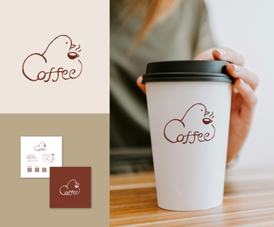 「トリップコーヒー」のロゴマークをデザインしました