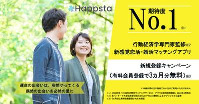 本気の結婚相手を探している20代男女をターゲットとしたマッチングアプリのバナーの制作を行いました