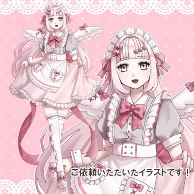 IRIAMで使用できる女の子の立ち絵を作成しました
