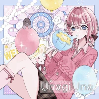 遊園地をテーマとしたイラストを作成しました