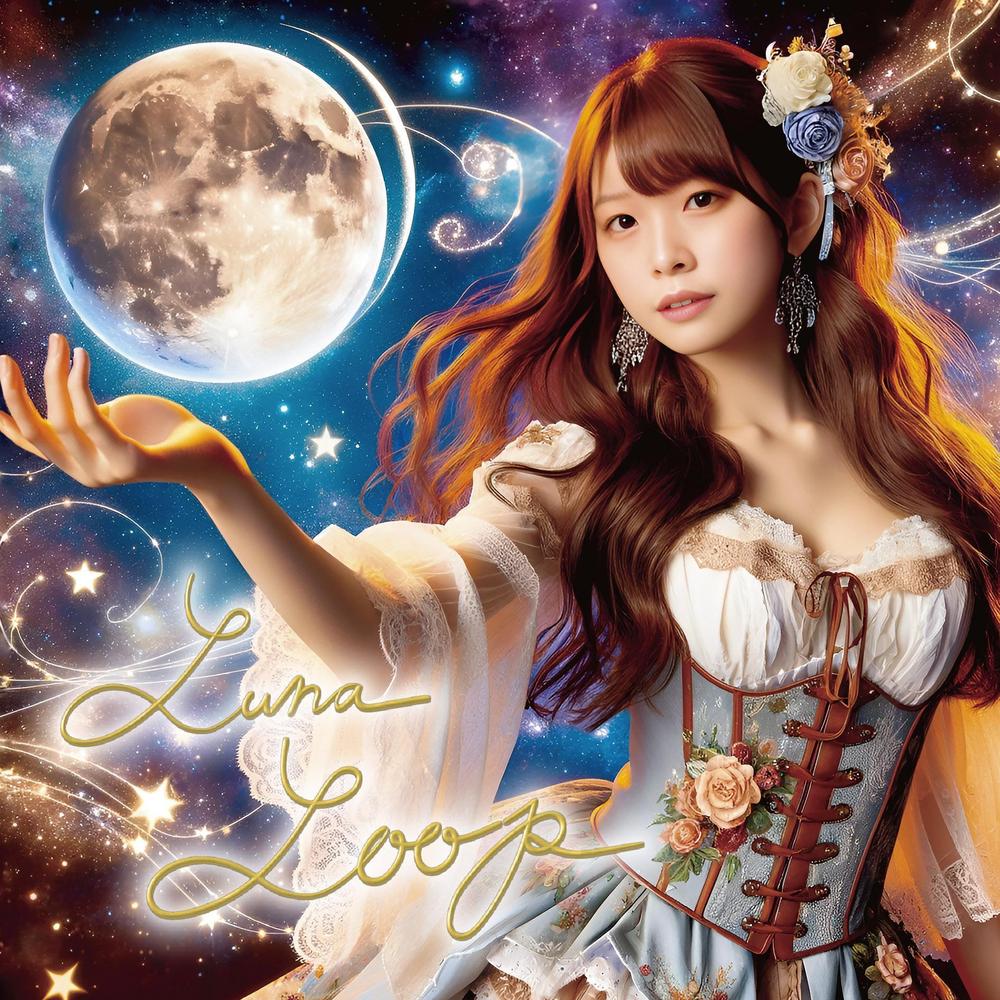 『Mi LUNA from お月ちゃんのうた』1stSG『LUNA LOOP』CDJKをデザインしました