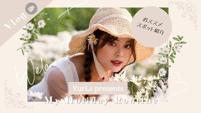 オシャレでスタイリッシュな、YOUTUBEのサムネイルを作成しました