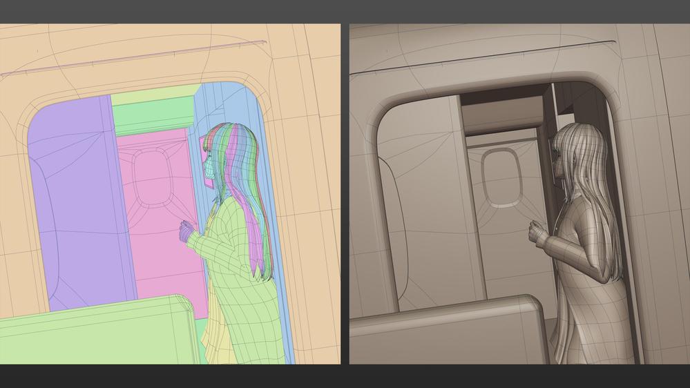 3DCGと2DCGを融合させイラストと映像に仕上げました