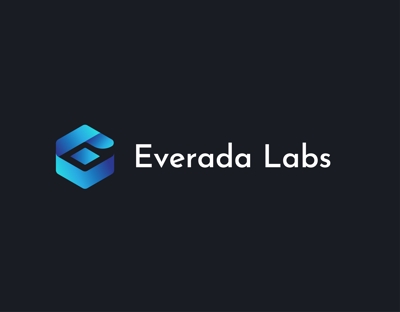 カルダノブロックチェーンの未来を象徴するEverada Labsのロゴデザイン制作をいたしました