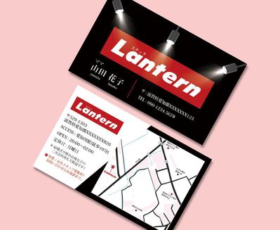 Lantern様の名刺制作を行いました