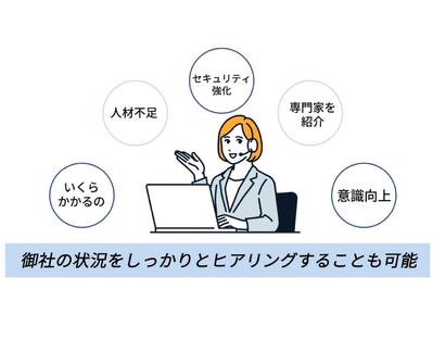 セキュリティ　
会社案内　事業内容紹介をし
ました