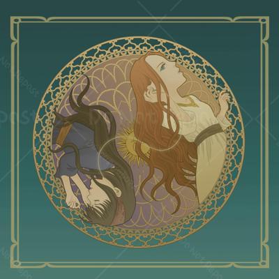 ポップスバンドのライブ宣伝用フライヤーイラストを制作いたしました