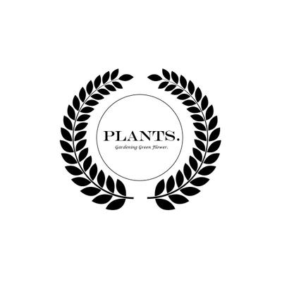 観葉植物の販売店をイメージしたロゴを制作しました