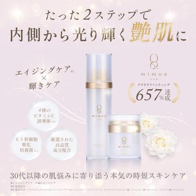 スキンケアブランドのバナーを制作しました