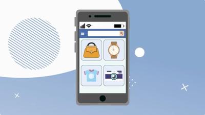 架空のネットショッピングをイメージしました