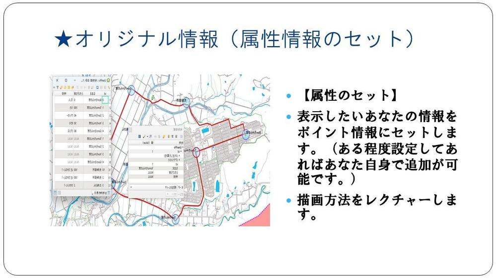 これまでの特定のお客様のみではなく、広く色々なお客様の要望で地図作成を目指していますのでここに参加しました