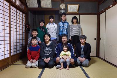 家族写真などを撮影しました
