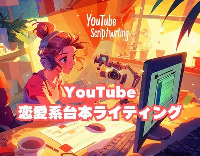 YouTubeチャンネル用の『恋愛系』まんが動画用台本を制作しました
