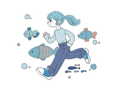 挿絵、カットイラスト、チラシ、パッケージ、ポスター等に使用することを想定したイラストを作成しました