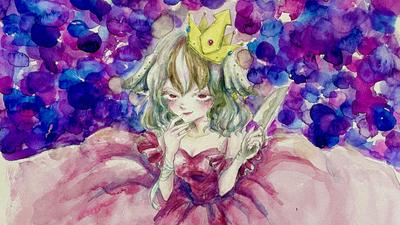 VTuber様から、歌ってみたMV動画に使用するイラスト作成のご依頼を頂きました
