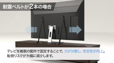 W耐震ベルトのPR動画を作成しました
