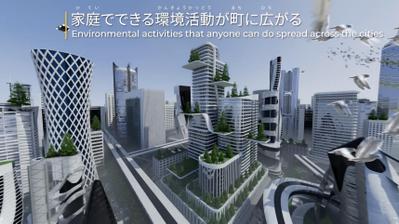 大阪万博の展覧ブース用の動画を作成しました