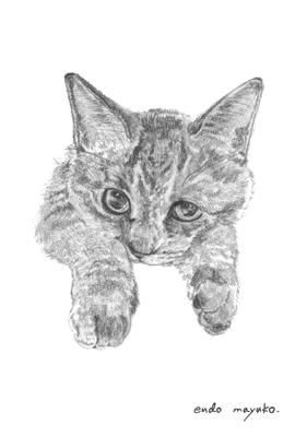 ペットの似顔絵を制作しました