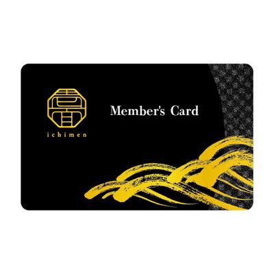会員制レストランの会員カードをデザインしました
