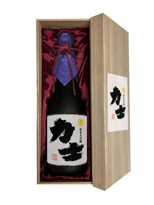 高価格日本酒のラベルデザインを作成しました