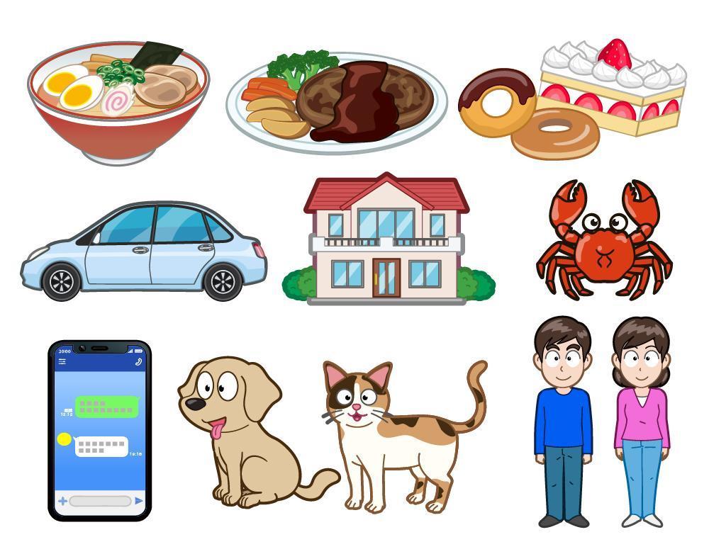 テレビ番組で使用する「アイコンイラスト」を制作しました