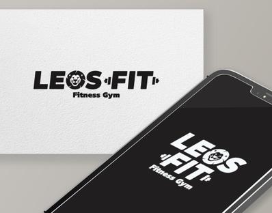 LEOS FIT様のロゴとアイコンを作成しました