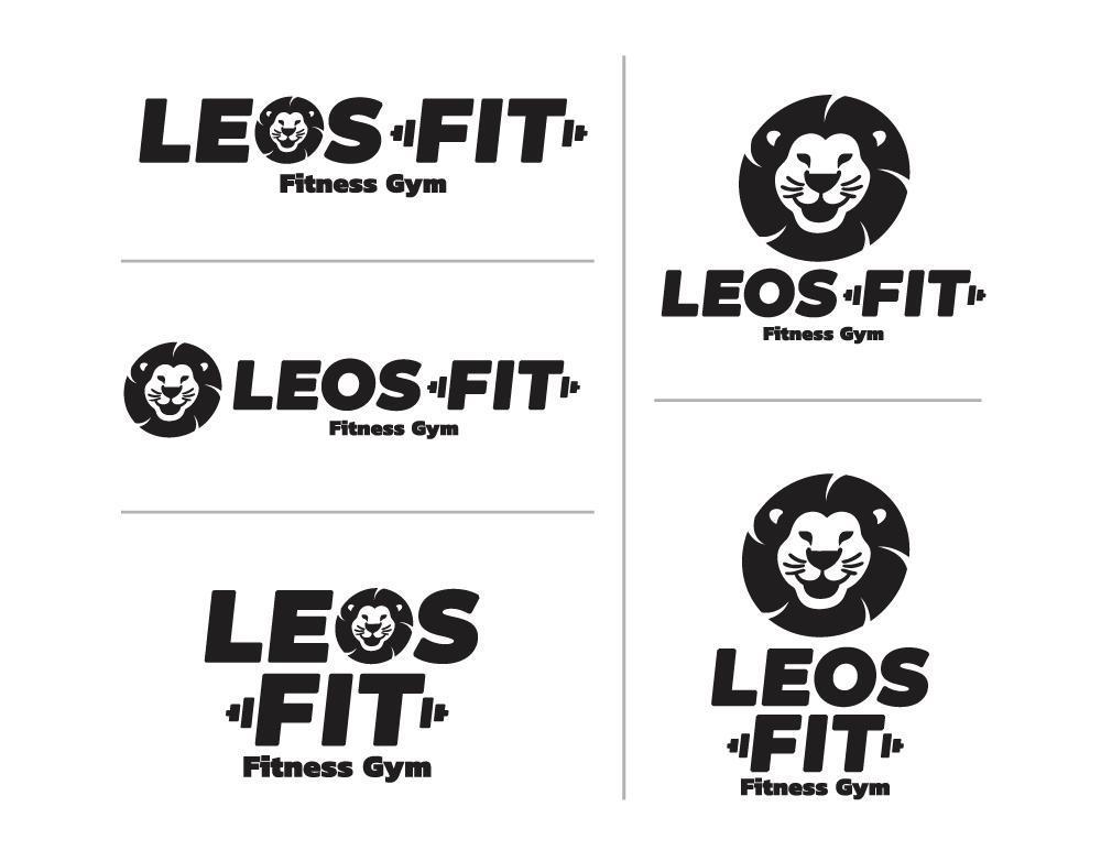 LEOS FIT様のロゴとアイコンを作成しました