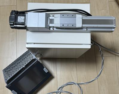 サーボモーターの実験機を作成しました