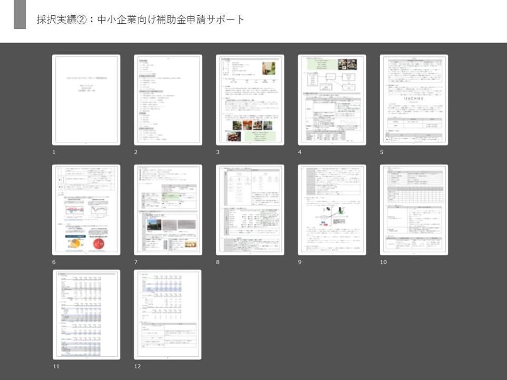補助金等の企画書作成サポート（入札・補助金）、進行サポートを実施しました