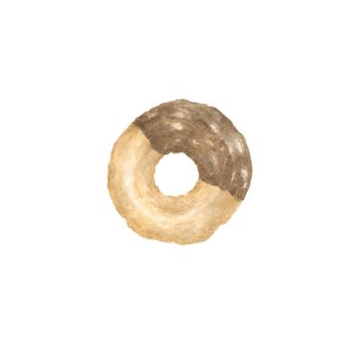 ドーナツのイラストを制作しました