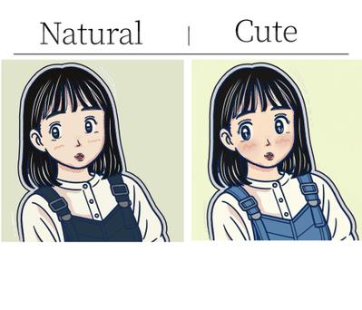 似顔絵を制作しました