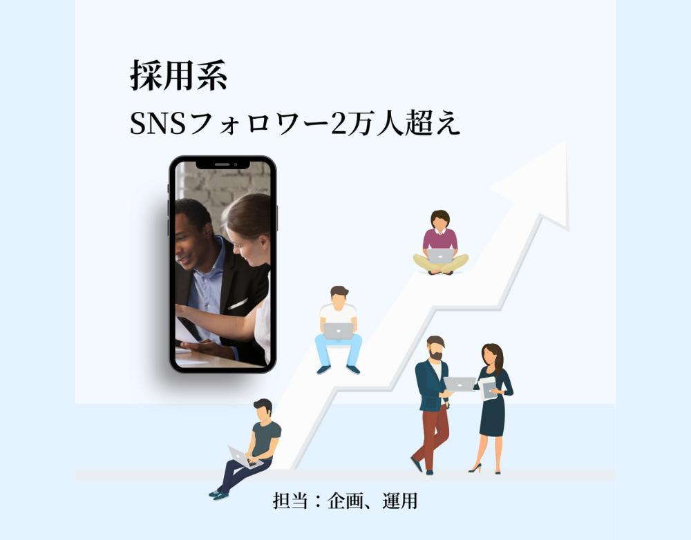 採用系のX（旧Twitter）のアカウントでフォロワー2万人超えを達成しました