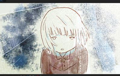 シンガーソングライターとして活動する友人のMVをアニメーションで作成しました