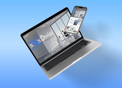 デザイン会社のHPを作成しました