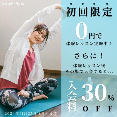フィットネスを始める方への案内の広告を作りました