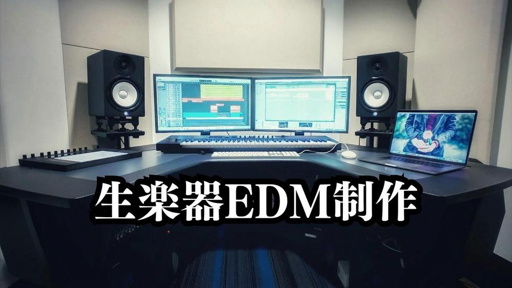 生楽器を取り入れたプログレッシブハウスの音楽を制作しました