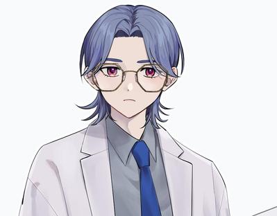 オリジナルキャラクターの立ち絵(表情9種類)を制作しました