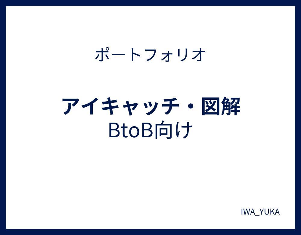 BtoB向けWeb記事のアイキャッチと図解を作成しました