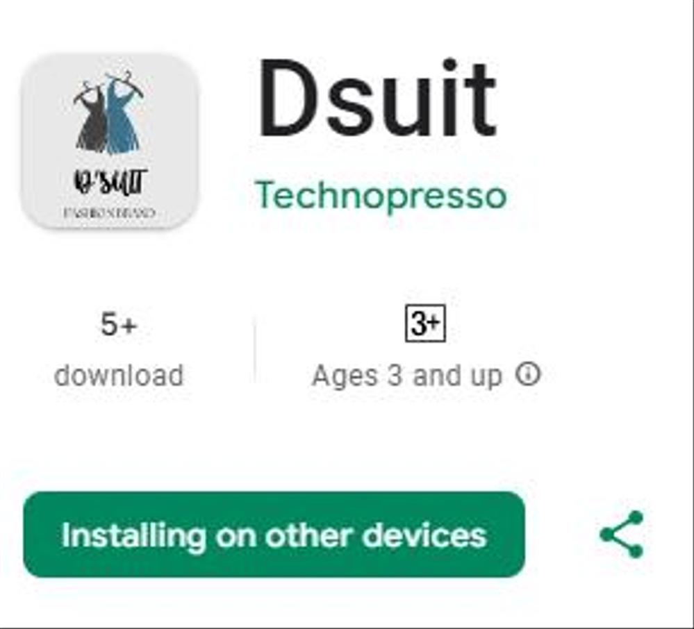 ECアプリ -Dsuitを公開しました