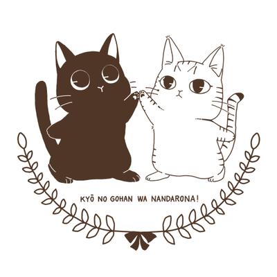 人物や動物のシンプル線画イラストを作成しました
