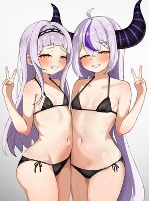 成人向け二次創作のイラストを制作しました