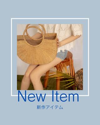 ファッションアイテムの投稿作品を作成しました