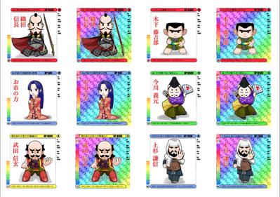 3頭身イラストのサンプルを制作いたしました
