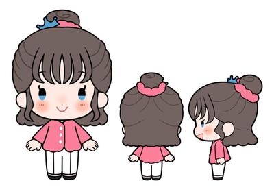 スクールのイメージキャラクターコンペに応募ました