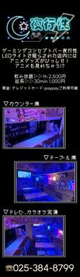 Barの縦看板を制作しました