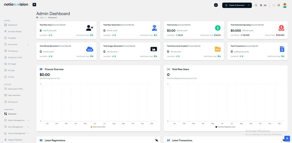 NotionVision、特に自然言語処理、コード解釈、自動データ分析プラットフォームを開発しました