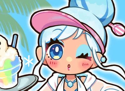 「夏の暑さを忘れさせてくれるような○○なキャラクター」のコンテストで受賞しました