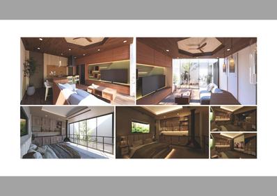 「二人のための家」　個人製作で二人暮らしの戸建て住宅をデザインしました