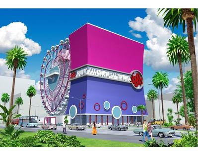 経済産業省がマニラに計画したクールジャパンの外観パースを作成しました